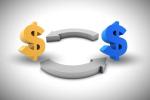 revolving dollar signs