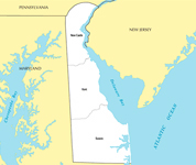 Delaware map