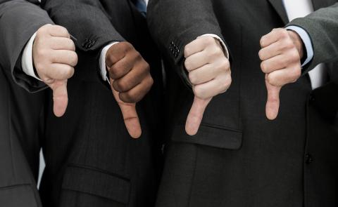 Thumbs down