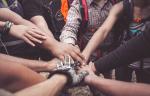 Hands all in